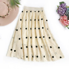 Load image into Gallery viewer, Embroidered Dot Skirt