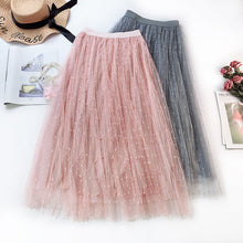 Load image into Gallery viewer, Polka Dot Tulle Skirt