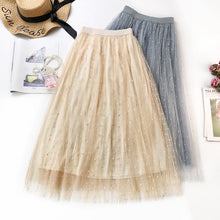 Load image into Gallery viewer, Polka Dot Tulle Skirt