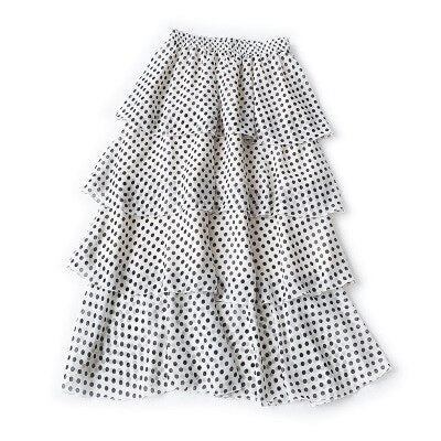 Layered Chiffon Skirt