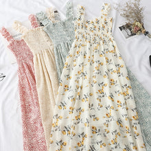Load image into Gallery viewer, SKOONHEID Ruched Floral Long Dress