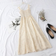 Load image into Gallery viewer, SKOONHEID Ruched Floral Long Dress