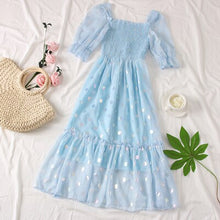 Load image into Gallery viewer, SKOONHEID Sequined Polka Dot Dress