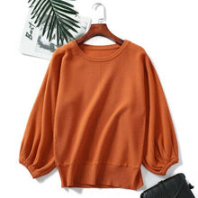 Load image into Gallery viewer, 0 - neck tricot Sweater