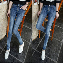 Load image into Gallery viewer, High Waist Jeans