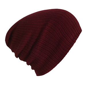 Solid Simple Knitted Hat