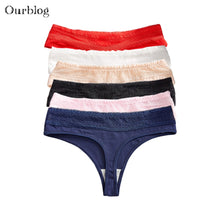 Load image into Gallery viewer, T-back Cotton Panties