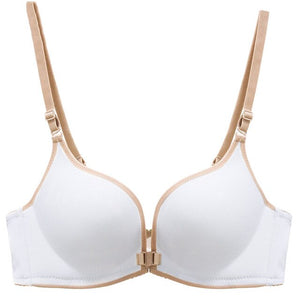 Wire Free Delicate Seamless Small Busts White Bra