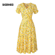Load image into Gallery viewer, SKOONHEID Print Floral Dress