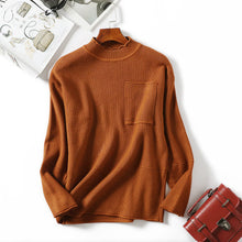 Load image into Gallery viewer, 0 - neck Tricot Korean style Sweater